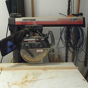 table saw, radial arm saw, chop saw, router table