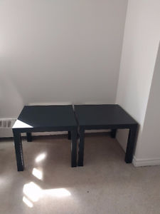 2 IKEA side tables