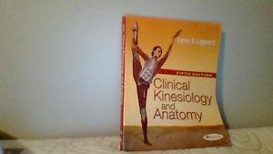 5th Edition Clinical Kinesiology and Anatomy text book