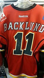 Autographed Micheal Backlund Jersey