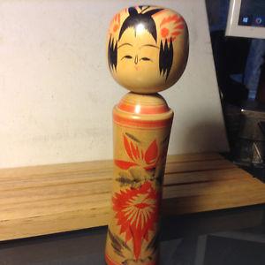 BIG Japanese Vintage Wooden Naruko Kokeshi Doll