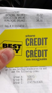 Best Buy Store Credit