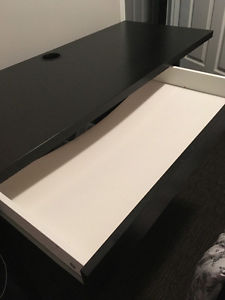 Black Ikea Desk For Sale