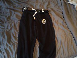 Black roots sweatpants