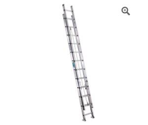 Brand New 24ft lite extension aluminum ladder