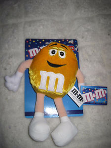 Brand New Collectible  M & M Beanbags Plush Toy