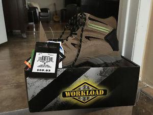 Brand new steel toed boots
