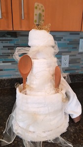 Bridal shower Towel cake