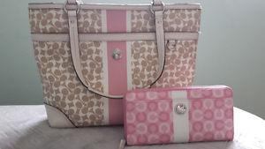 COACH Purse and Wallet Set