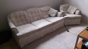 Couch & Chair For Sale! Need Gone!