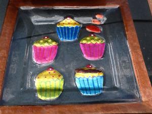 Cupcake platter