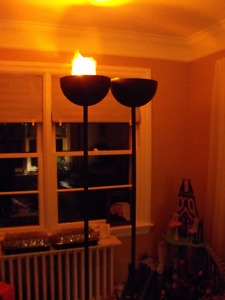 Dancing Flame Floor Lamp
