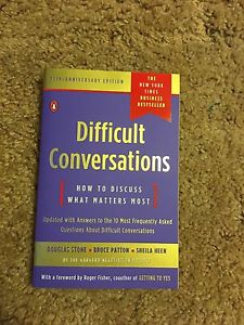 Difficult conversations book 10th anniversary edition