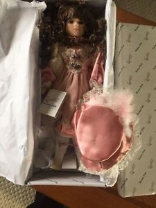 Duck House heirloom porcelain doll Peach Blossom