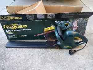 Electric Hedge Trimmer (Yard Works)
