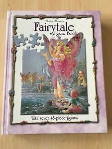 Fairytale jigsaw book with 7 48-piece jigsaws
