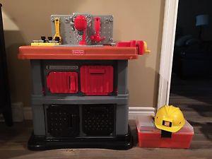 Fisher Price Grow With Me tool/work bench