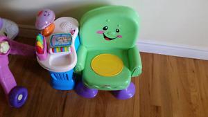 Fisher price laugh and learn chair