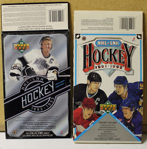 Gretzky Upper deck box bottom oversize Cards