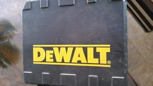 Hard Dewalt Case like New free dust Will fit one Drill and