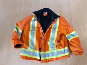 High vis coat