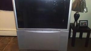 Hitachi projection tv with remote