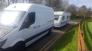 Hobby Caravan delivery services in Wales