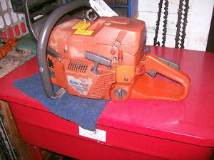 Husqvarna 372XP Chainsaw Full Wrap, Large dogs, HD filter