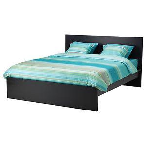 Ikea malm queen bed and mattress