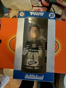 Jets Pavelic Bobblehead New Sealed in Mint Box!!!