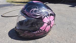 Ladies Shoei Motorcycle Helmet