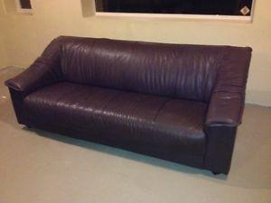 Leather Couch