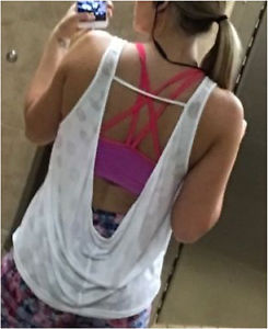 Lululemon low back tank size 6