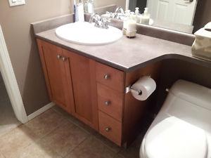 Maple Shaker Bathroom Cabinet