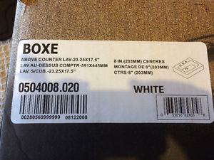 New in box American Standard BOXE sink