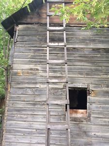 Nice old barn wood ladder