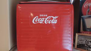Nice restored portable coke cooler