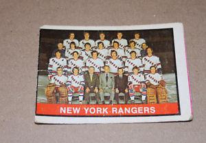  O-Pee-Chee #370 Rangers Team