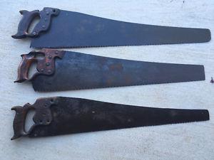 Old decorative Hand Saws