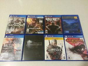 PLAYSTATION PS4 SOME GREAT GAMES FOR SALE