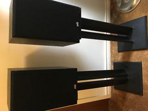 PSB 300 Bookcase/Floor Speakers with Stands