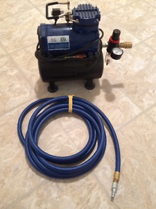 Paasche DR 1/8 HP Compressor with Tank, Regulator and
