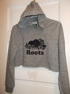 Roots Cropped Hoodie XS