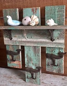 Rustic Reclaimed Barnboard Shelfs Vintage Furniture