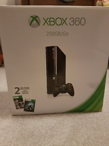 SELLING BRAND NEW 250GB XBOX 360 E CONSOLE WITH 2 GAMES