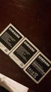 Samsung galaxy s3 batteries.