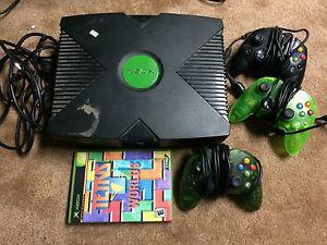 Selling Original Xbox with controllers