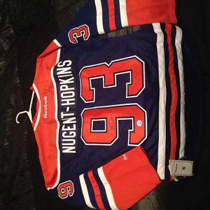 Signed Nugent-Hopkins Edmonton Oilers Jersey