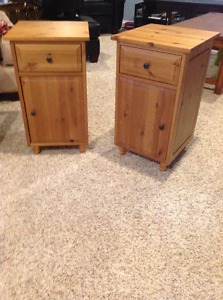 Solid wood End Tables/Bedside Tables