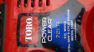 TORO 21" SNOW BLOWER